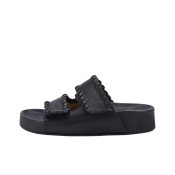 ATP Atelier Slip-Resistant Slide Slippers 4cm Women's Black