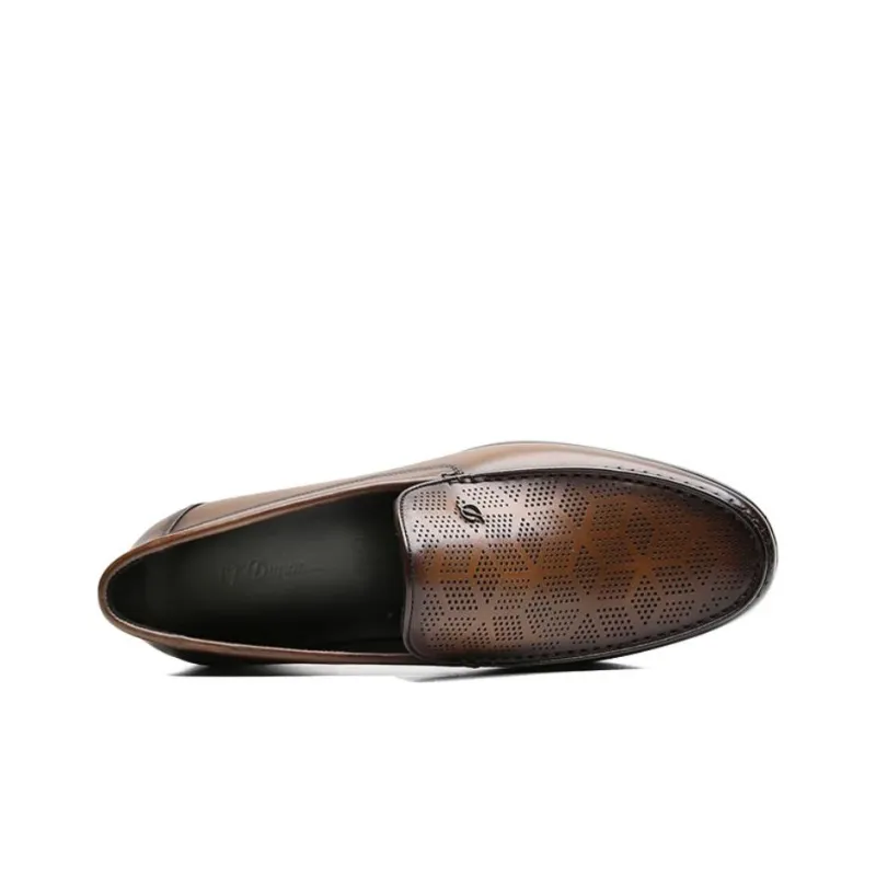 S. T.DUPONT Loafers Men's Coffee-3