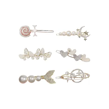 Enchanting Cat Hair Clips Women's