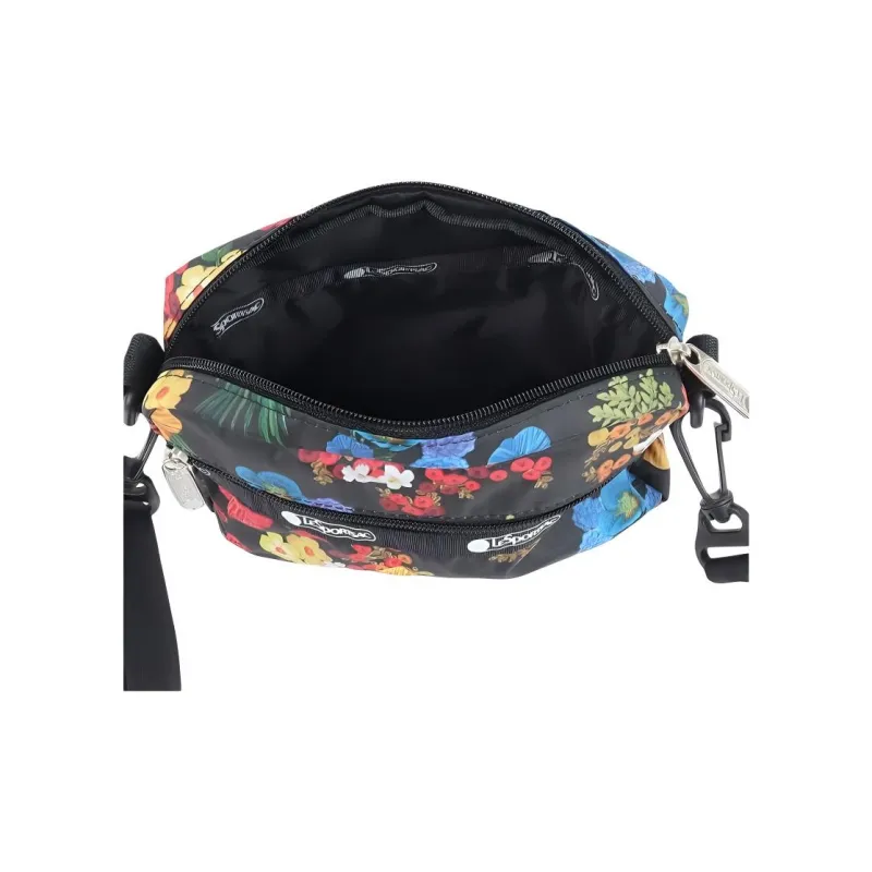 LeSportsac Polyester Crossbody Bag Shoulder Bag Women's Black & Multicolor-4