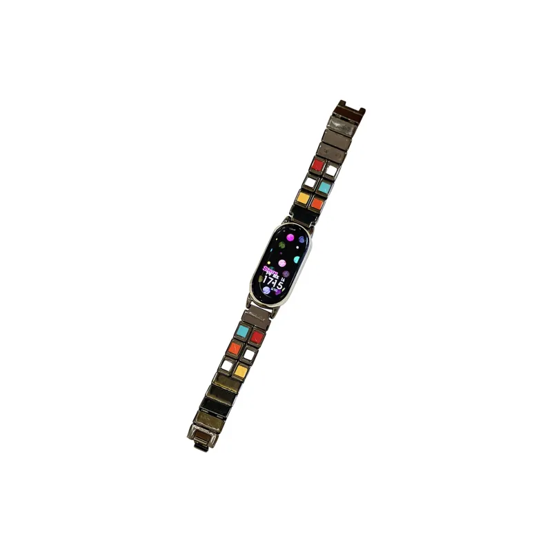 Yu Qing Compatibility Xiaomi Mi Band 9/8/7 All NFC Edition Bands Smart Wristbands Watch Bands 160mm Unisex-6
