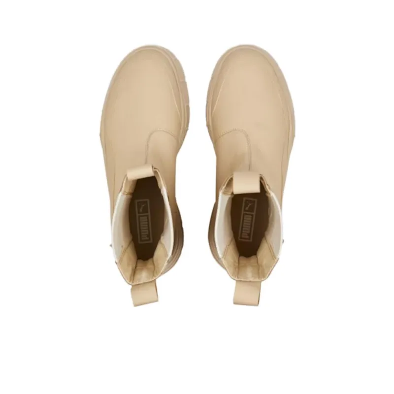 Puma Women's Mayze Stack Chelsea Boot 'Light Sand'-3