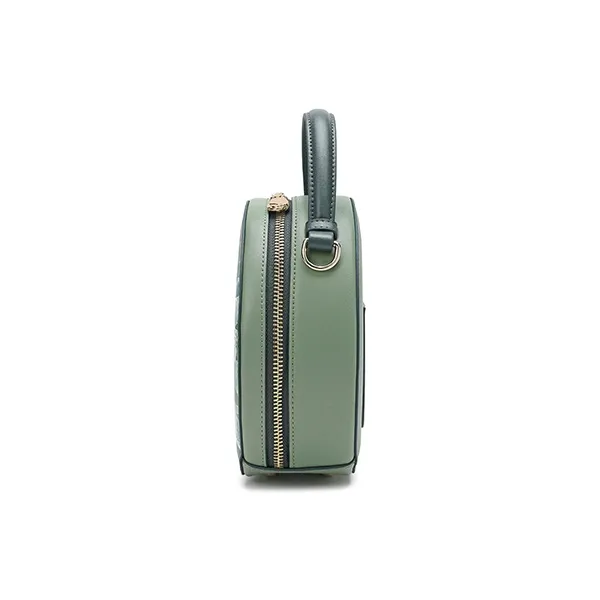 Ancient Yi Xi Cow Leather Cheongsam Hanfu Shoulder Bag, Crossbody Bag, Handbag Women's Celadon-2
