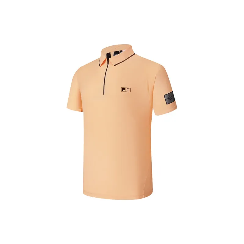 FILA Polo Shirts Men Dark Star Yellow-1