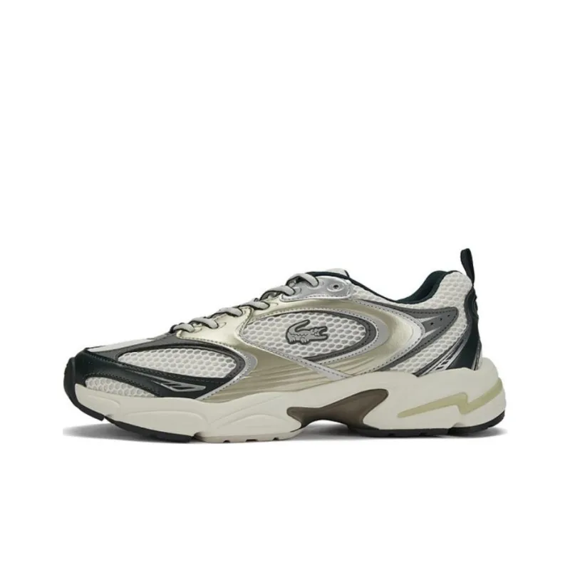 LACOSTE Low Top Casual Shoes Men's Beige Green-0