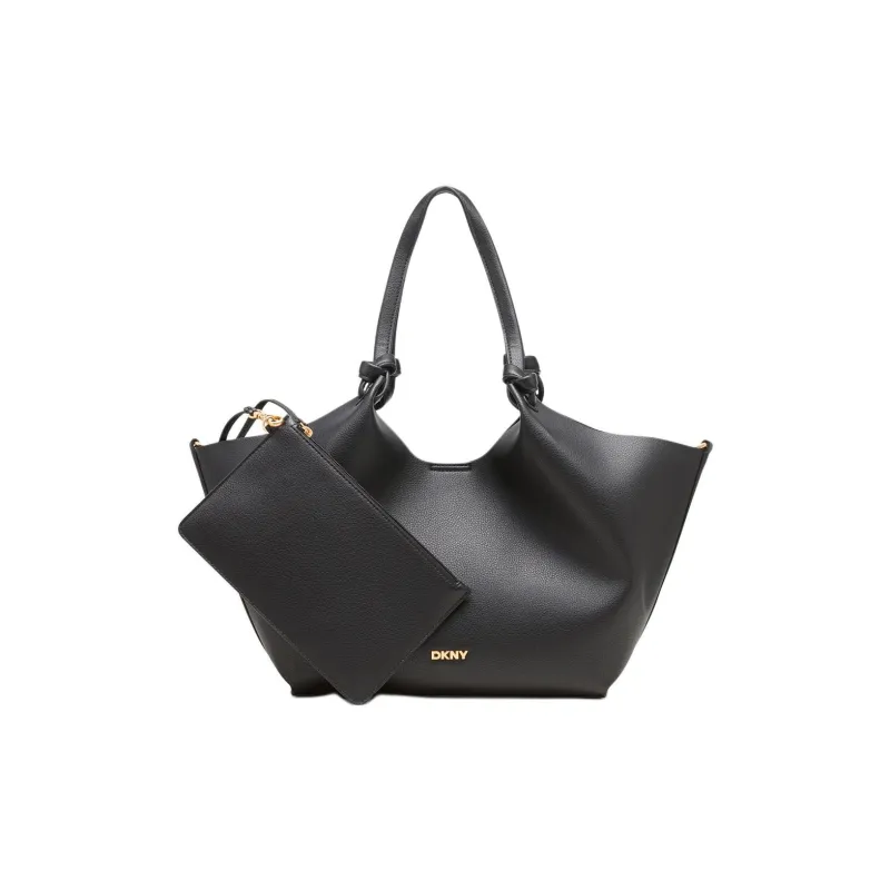DKNY Polyurethane Handbag Small Size Women's Black-0