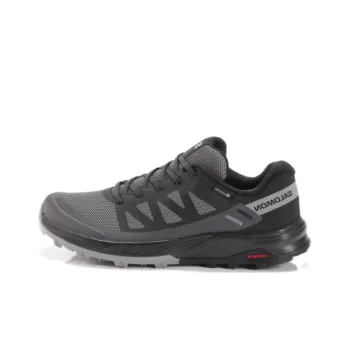SALOMON Outrise Wear-resistant And Lightweight Low-Top Outdoor Shoes Women's Black Gray Color
