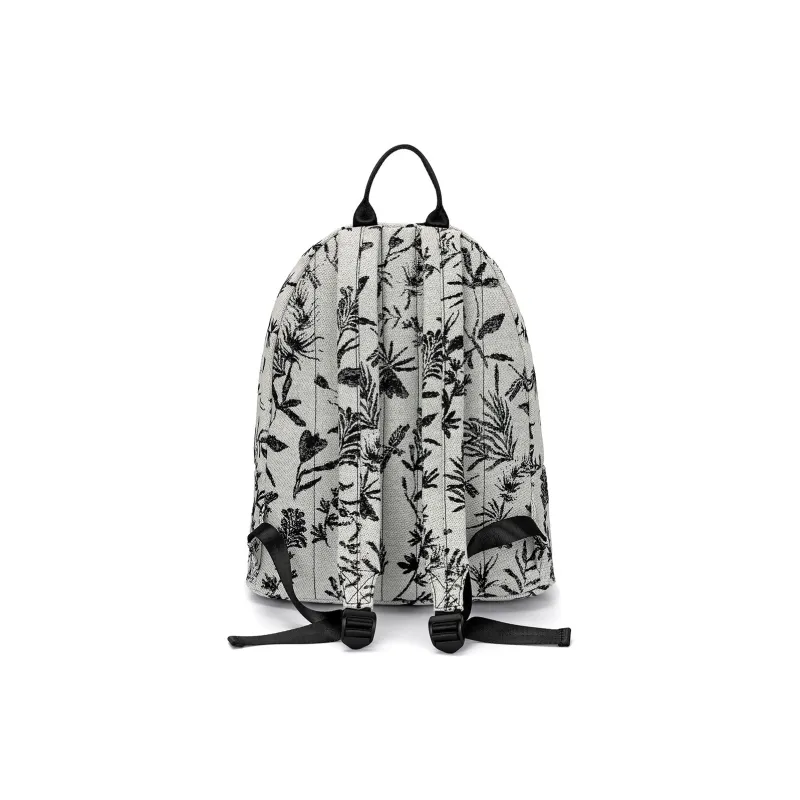 ROBERTA DI CAMERINO Fabric Lightweight Students Backpack Tubas Unisex Ink Wash Jacquard-3