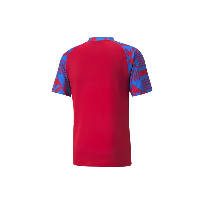 PUMA Czech Republic Soccer Jerseys Men's Chili Red-Electric Blue Lemon Water-1
