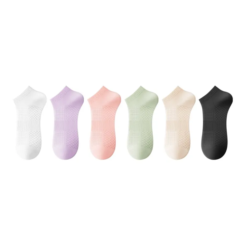 H YXIANG Ankle Socks Women's 6 Pack-0