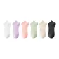 6 Pack (White+Light Purple+Black+Pink+Beige+Light Green)