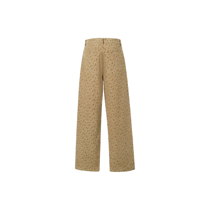 BETWEENAND Casual Pants Women's Gray Green-1