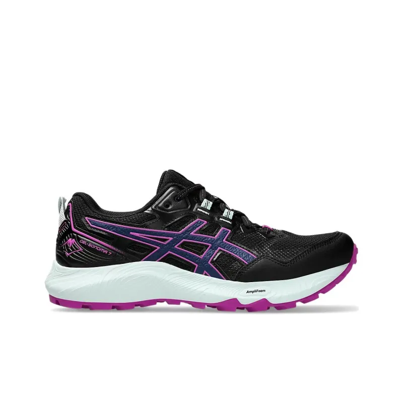 Asics Gel Sonoma 7 Black Blue Expanse Women's-1