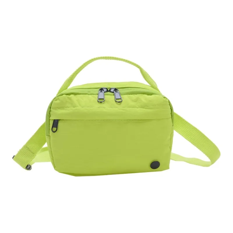 Ji Reminiscence Nylon Crossbody Handbag Regular Women's Blue/Black/Khaki/Neon Green/Pink/Orange-11