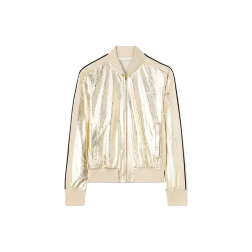 PALM ANGELS Jackets Women's Gold