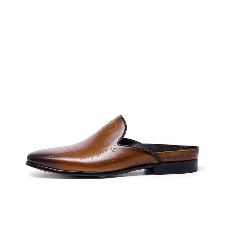 ASTON M.JAZZ Odor Resistant Abrasion Resistant Slip Resistant Wrap toe Slippers Men's-8