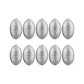Plastic Heart Rugby Lead 50 G[10 Pack]
