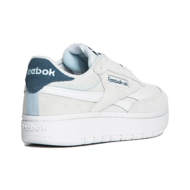Reebok Women's Club C Double Revenge 'Cold Grey Hoops Blue'-3