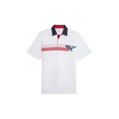 PUMA X VOLITION Eagle Polo Shirts Men White