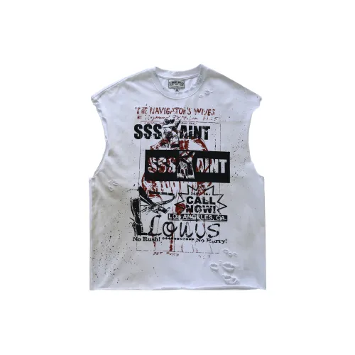 SSSAINT LOUIS T-Shirts Unisex White