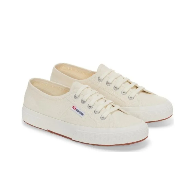 SUPERGA 2750 Co2 Low-Top Canvas Shoes Unisex White-1