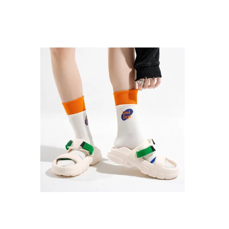 Duanmei Unisex Mid Calf Socks-2