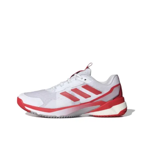 Adidas Crazyflight Running Shoes Unisex Low-Top White/Red