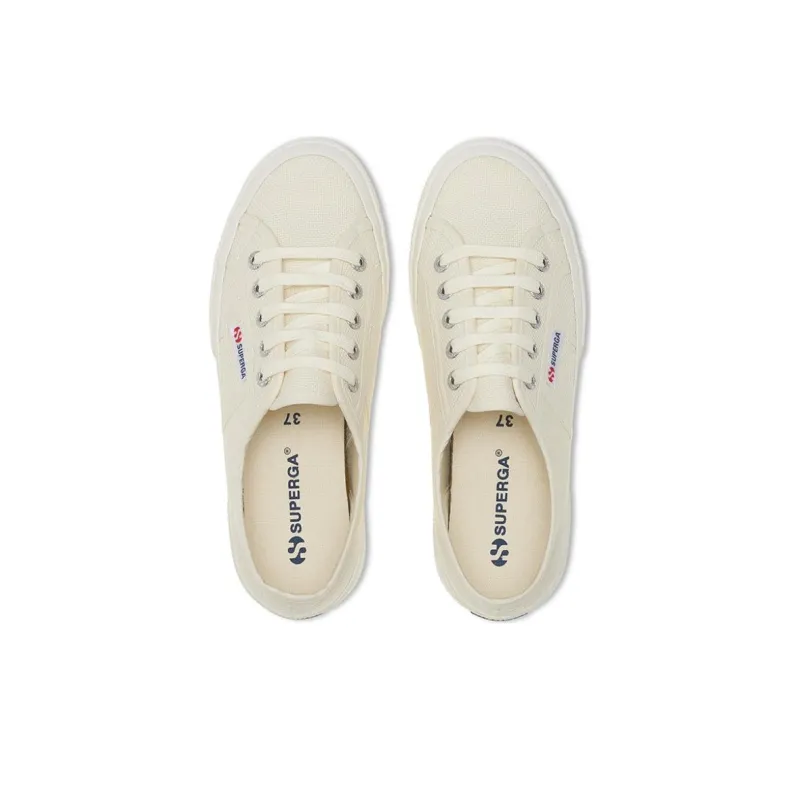SUPERGA 2750 Co2 Low-Top Canvas Shoes Unisex White-3