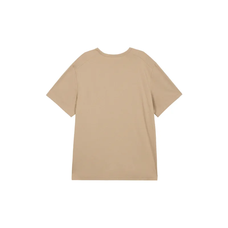 Nike T Shirts Men Khaki-1