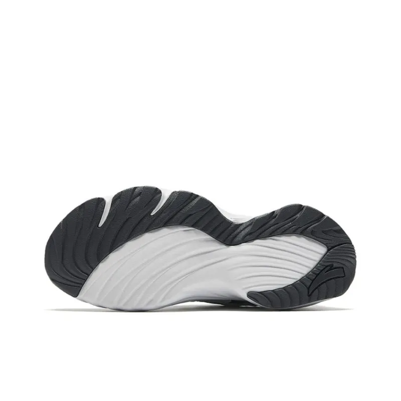 Anta Height Increasing Lightweight Low Top Casual Shoes Women's Gray Silver-4