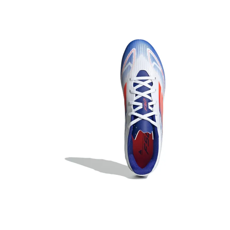 Adidas F50 Club Flexible Ground Cloud White Solar Red Lucid Blue-2