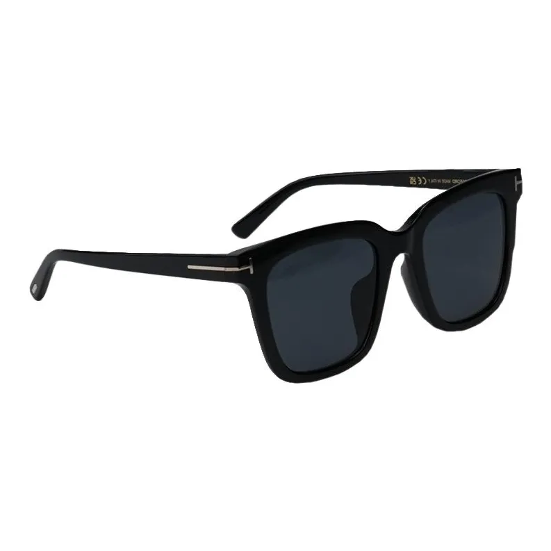 TOM FORD Square Sunglasses Women's Black-1