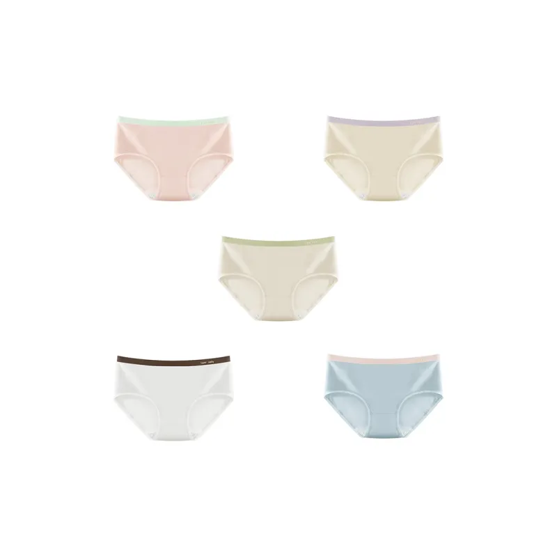 Flowers In Water Underpants Women's 5 Pack-8