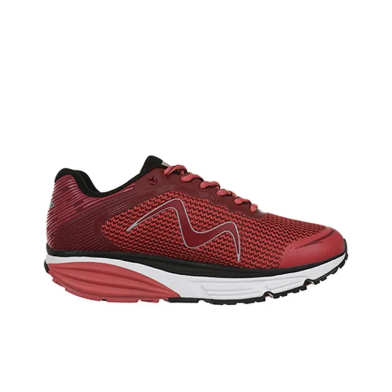 MBT Low Top Outdoor Shoes Women's Red-1