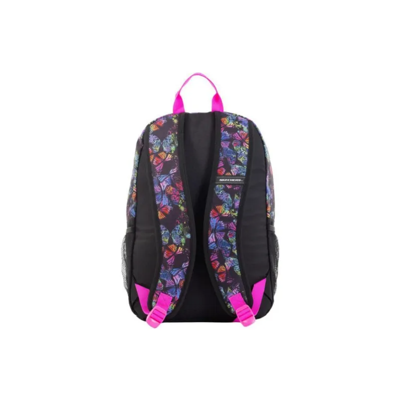 Skechers Polyester Backpack Men's Pink Purple-2