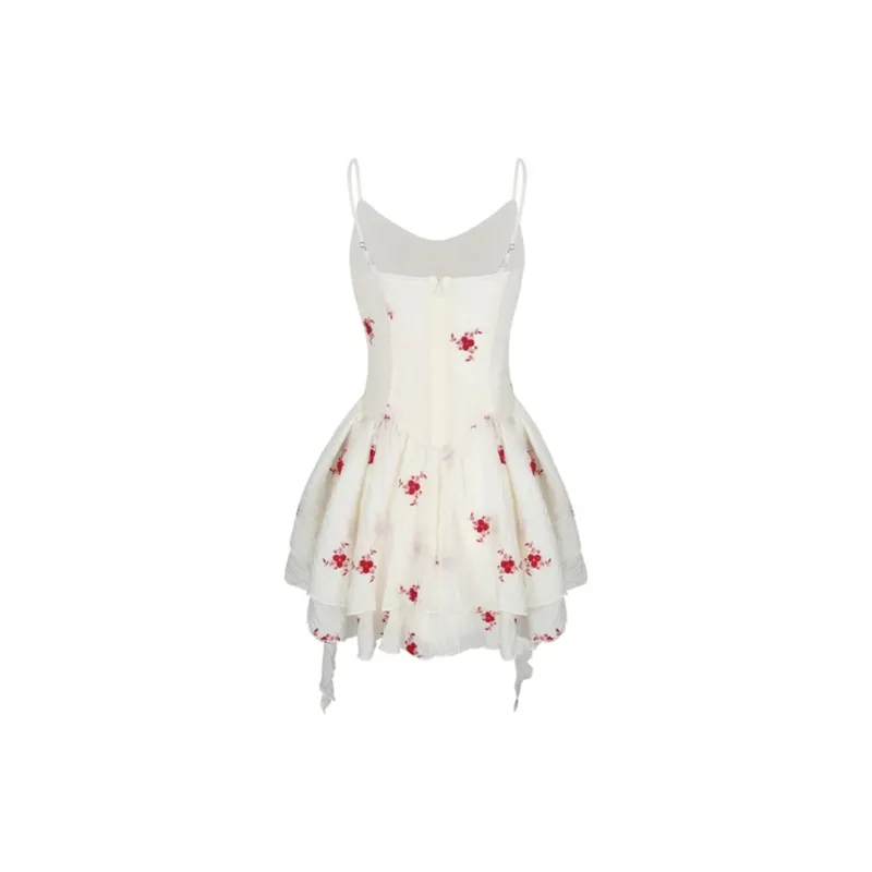 JOSR Slip Dresses Women's White-1