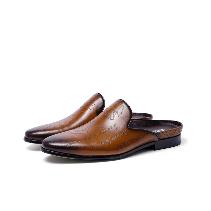 ASTON M.JAZZ Odor Resistant Abrasion Resistant Slip Resistant Wrap toe Slippers Men's-10