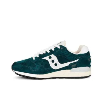Saucony Shadow 5000 Anti-Slip Wear-Resistant Low-Top Casual Running Shoes Men's Green White