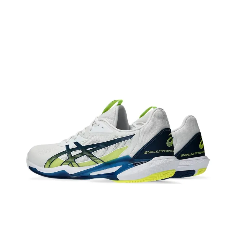 Asics Solution Speed Ff 3 Clay White Mako Blue-2