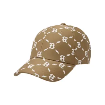 MLB Cotton Polyester Baseball Caps Unisex Camel