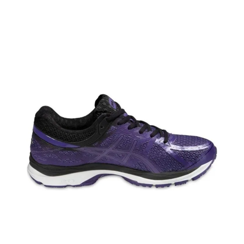 Asics Gel-Cumulus 17 Running Shoes Unisex Low-Top Purple/Black-1