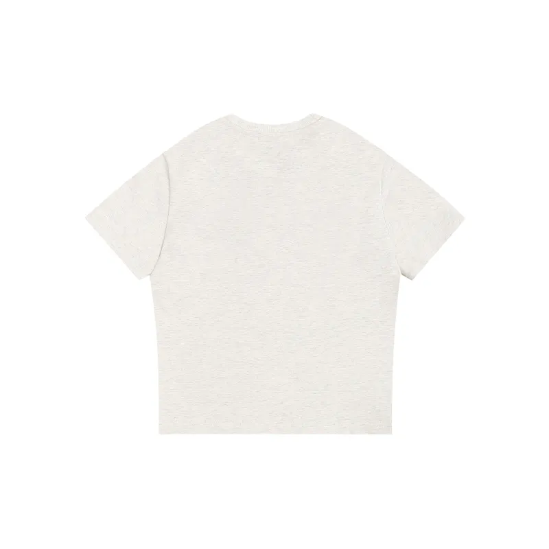 Atry Flower Body LOGO Series Drop Shoulder Sleeve T Shirt Women's-1