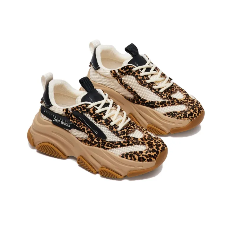 STEVE MADDEN Low-Top Casual Shoes Unisex Brown-1