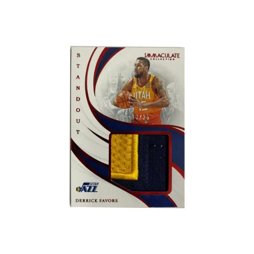 PANINI 2018 19 Aimimi Jazz Favors Red Parallel Patch Worn Jersey Violent Cut 13/25 Star Card Pass Sports Cards 1 Pc