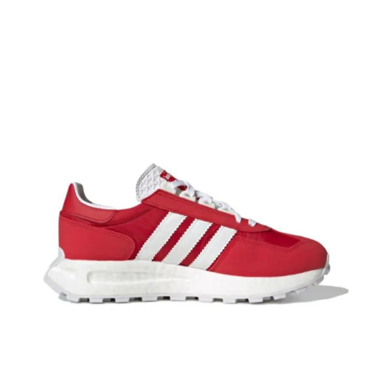 Adidas Originals Retropy E5 Cushioning Anti Slip And Wear Resistant Low Top Casual Shoes Women's Red-1