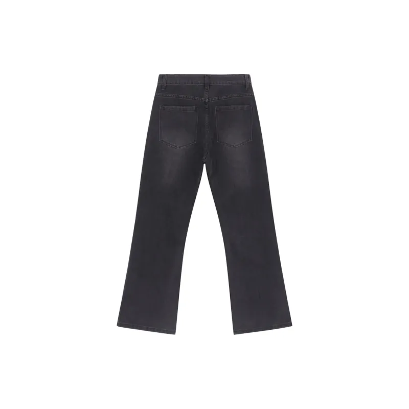 Voguo Relay Bootcut Mid Rise Jeans Unisex-5