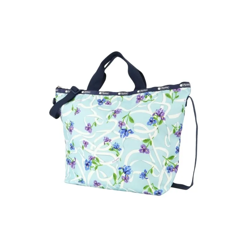 LeSportsac Nylon Tote Bag Shopping Bag Handbag Women's Light Blue-1