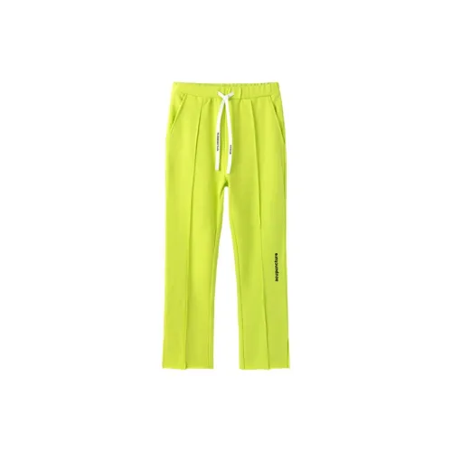 Acupuncture Casual Pants Women's Neon Green