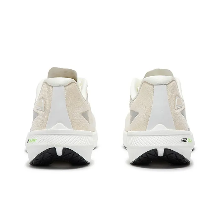 361° Cushioning, Slip Resistant, And Abrasion Resistant Low Top Running Shoes Men's Feather White-3