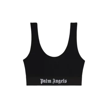 PALM ANGELS Scoop Back Two Toned Bra